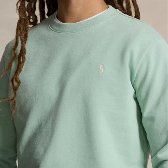 POLO Ralph Lauren Loopback Fleece Crewneck Sweatshirt NWT - Picture 2 of 7